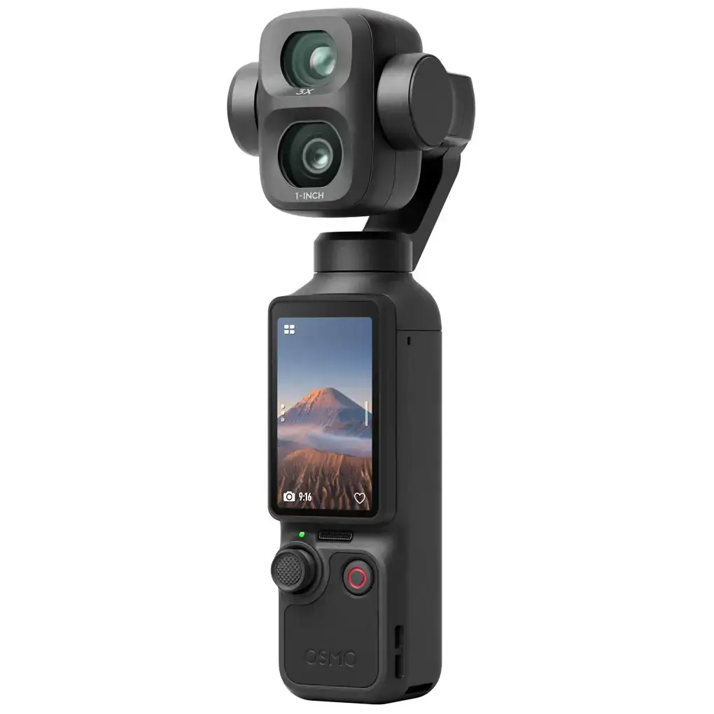 DJI Osmo Pocket 4P 25 Chống rung cơ học 3 trục trong thiết kế di động