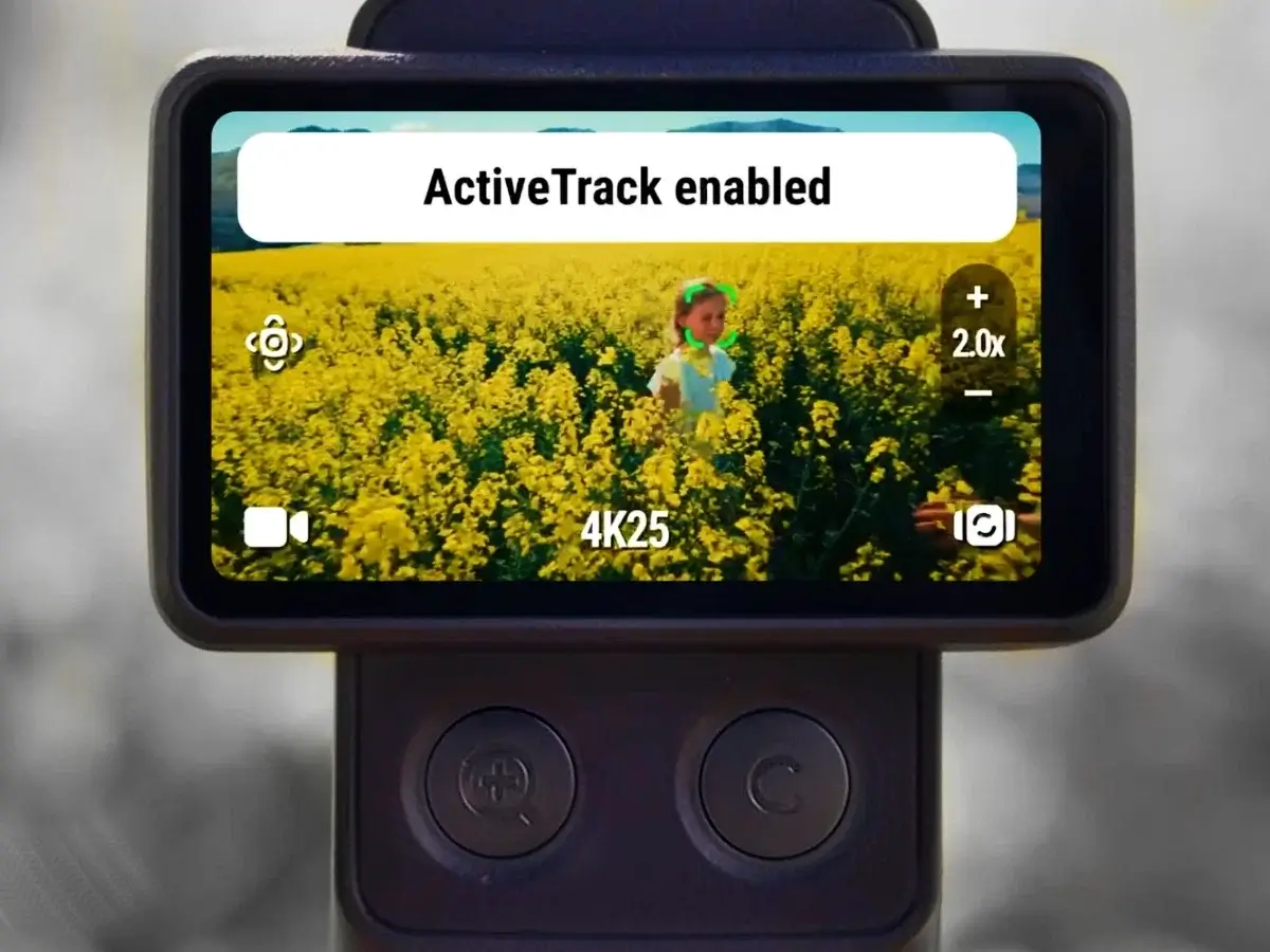 DJI Osmo Pocket 4 19 Điều hướng và theo dõi thông minh với ActiveTrack 7.0