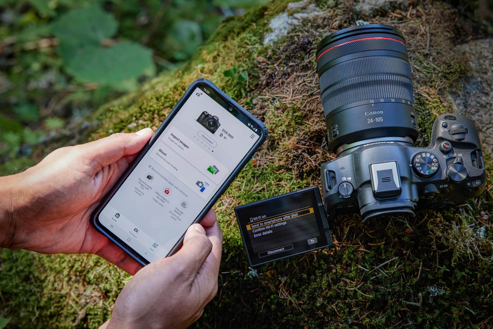 Chuyển ảnh từ máy ảnh Canon sang điện thoại cực nhanh chóng 8 Hướng dẫn chuyển ảnh từ máy ảnh Canon sang điện thoại chi tiết