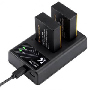 Bộ sạc đôi và 2 pin K&F Concept LP-E17 - KF28.0014 7 Bộ sạc đôi và 2 pin K&F Concept LP-E17 - KF28.0014