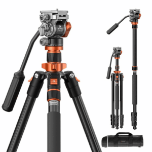 Chân Máy Quay K&F Concept K234A7 + FH-03 Fluid Head (KF09.136) 12 Chân Máy Quay K&F Concept K234A7 + FH-03 Fluid Head (KF09.136)