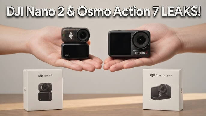 Giải đáp thắc mắc xoay quanh DJI Osmo Nano 2 và Action 7
