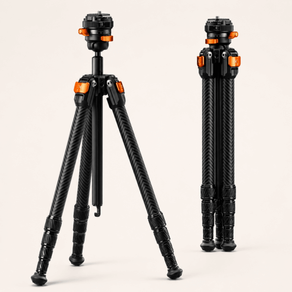 K&F CONCEPT 152cm Carbon Fiber Travel Tripod - KF09.175