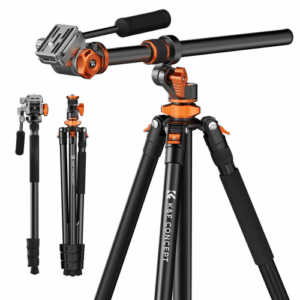 K&F Concept Fluid Head Video Tripod, Monopod T254A7+FH-03 KF09.137 11 K&F Concept Fluid Head Video Tripod, Monopod T254A7+FH-03 KF09.137