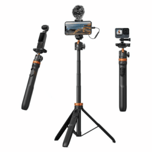 K&F Concept Selfie Stick Tripod 158cm - Black Orange - KF09.127V1 11 K&F Concept Selfie Stick Tripod 158cm - KF09.127V1 - Black Orange