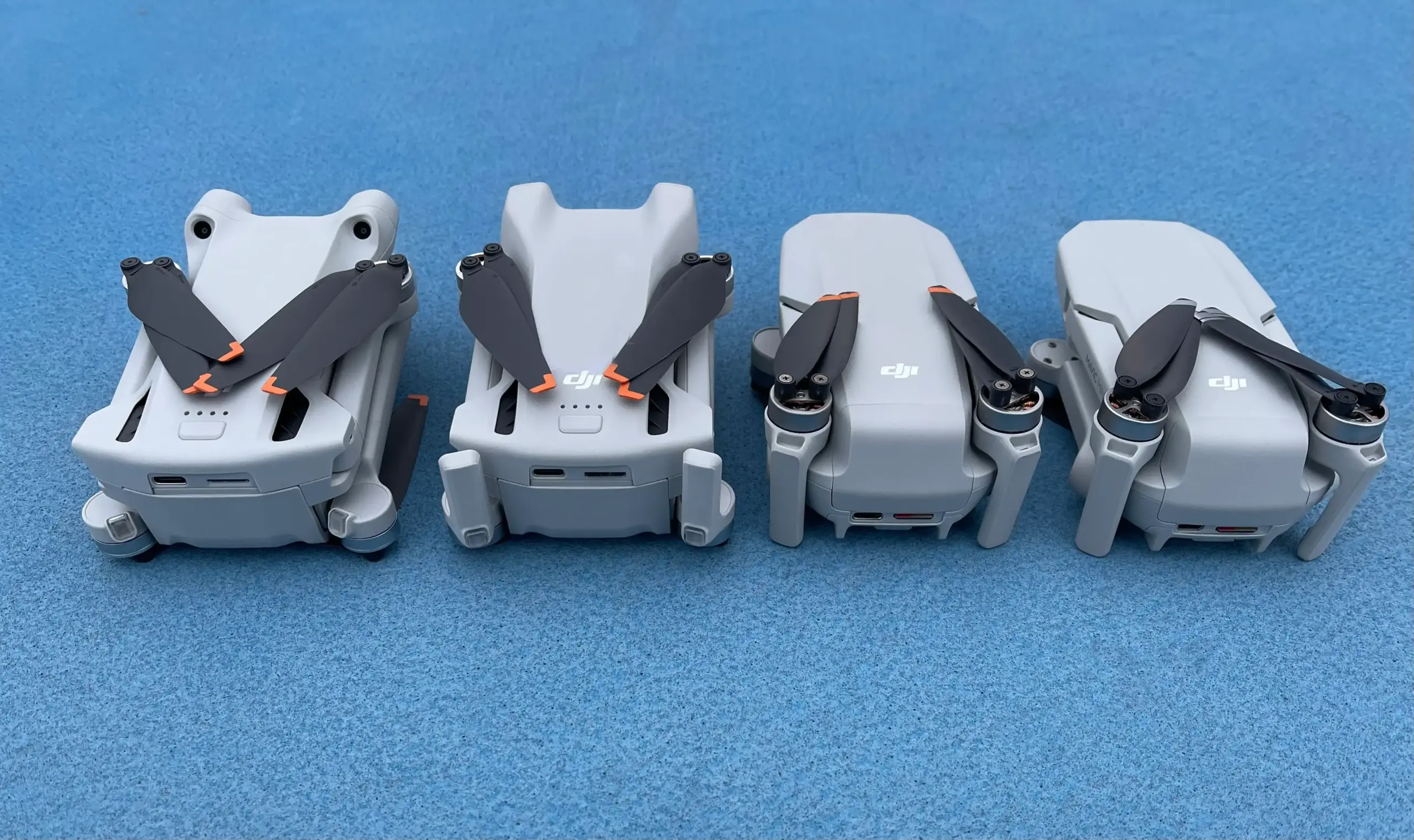 Phân tích sự khác biệt giữa các thế hệ flycam dji Mini SE, Mini 2, Mini 3 Pro và Mini 4