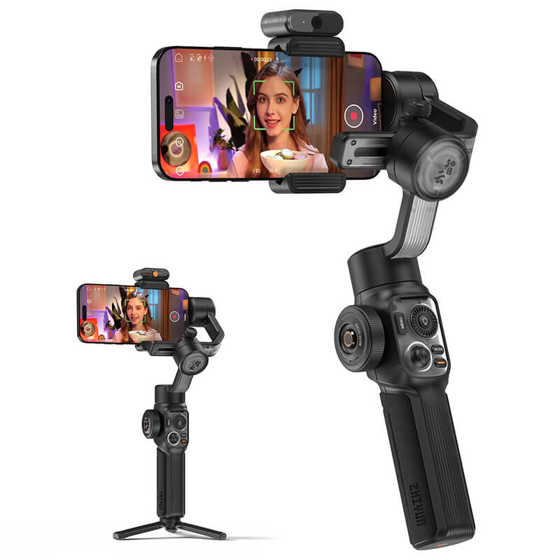 10+ Gimbal điện thoại giá rẻ siêu tốt 2026 bạn nên mua ngay 5 Zhiyun Smooth 5S - Chuyên nghiệp hóa trải nghiệm quay phim
