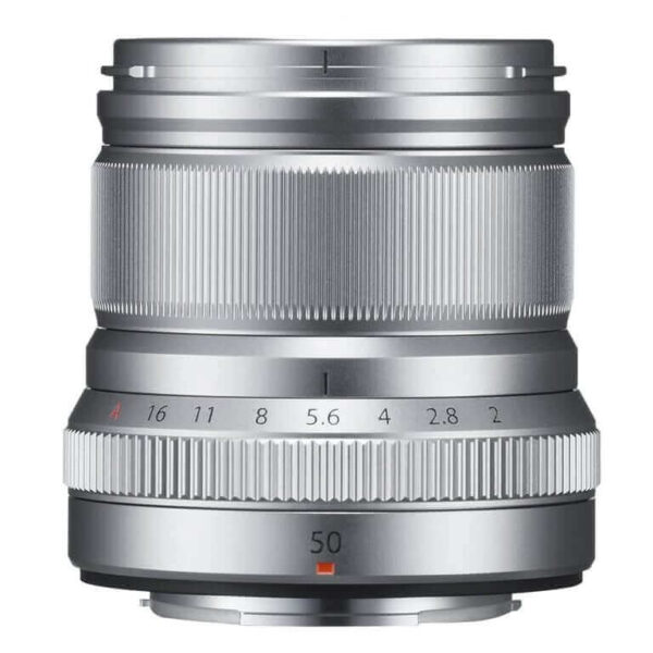 Fujifilm XF 50mm F2 R WR (Silver) - Tele 76mm