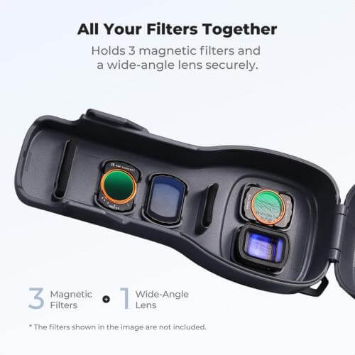 K&F CONCEPT Case bảo vệ cho Pocket 3/4 - Black - KF20.0024 2 K&F CONCEPT Case bảo vệ cho Pocket 3/4 - Black - KF20.0024 - Ảnh 2