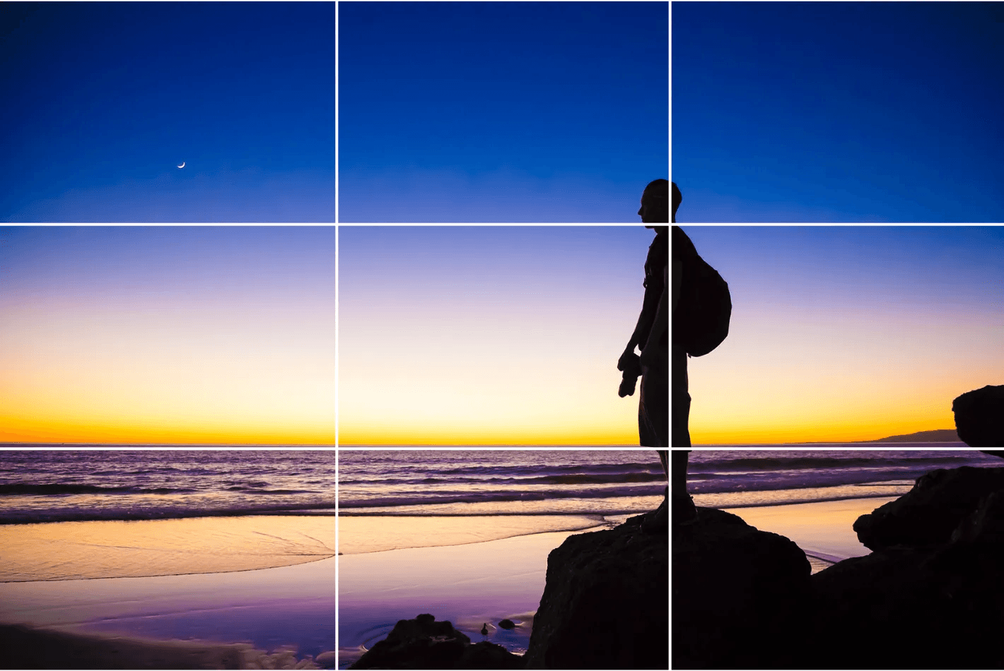 Quy tắc một phần ba (Rule of Thirds)