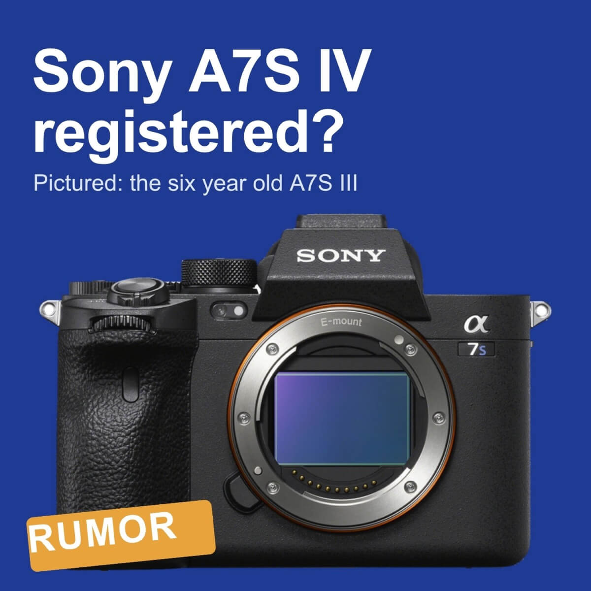 Sony A7S IV