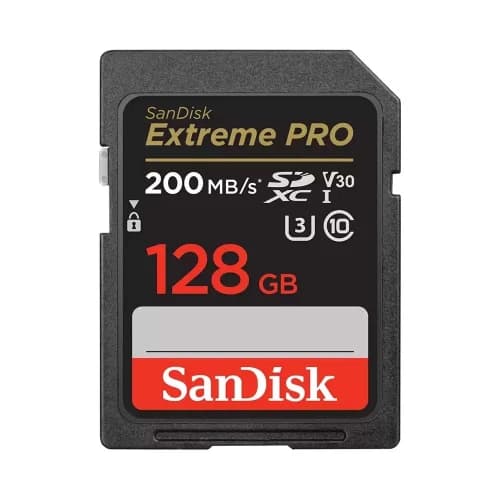 Thẻ nhớ SDXC SanDisk Extreme Pro U3 V30 128GB 200MB/s SDSDXXD-128G-GN4IN 1 Thẻ nhớ SDXC SanDisk Extreme Pro U3 V30 128GB 200MB/s SDSDXXD-128G-GN4IN