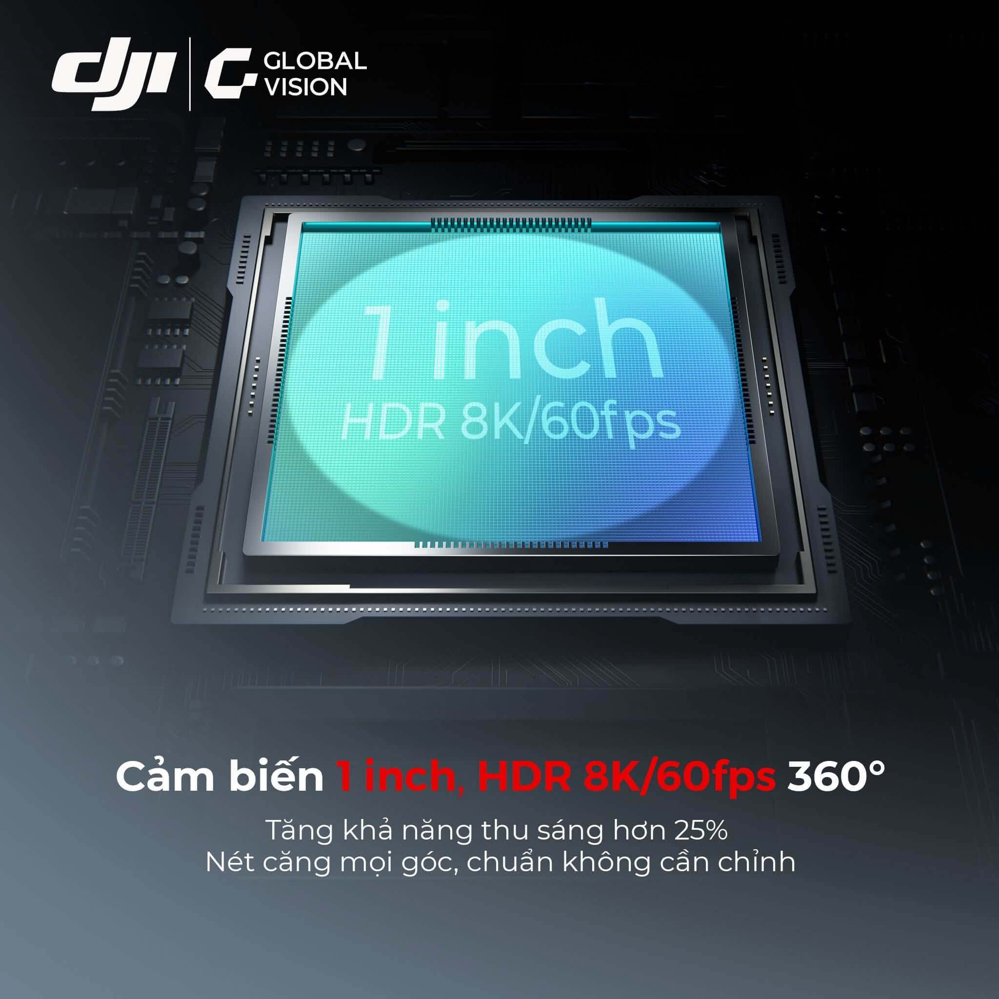 Tất tần tật về DJI Osmo 360 II: Cảm biến kép 1 inch cùng khả năng quay 8K đỉnh cao 1 Thông số kỹ thuật và cấu hình phần cứng trên DJI Osmo 360 II