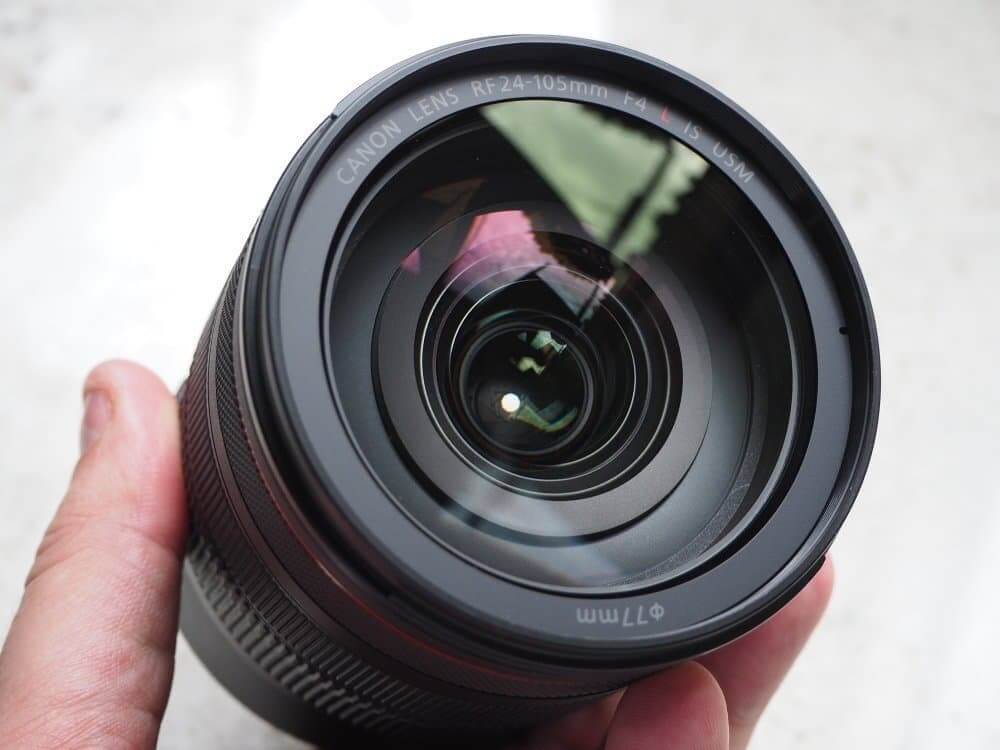 Ống kính Canon RF 24-105mm f/4L IS USM 9 Vòng điều khiển thông minh tùy biến