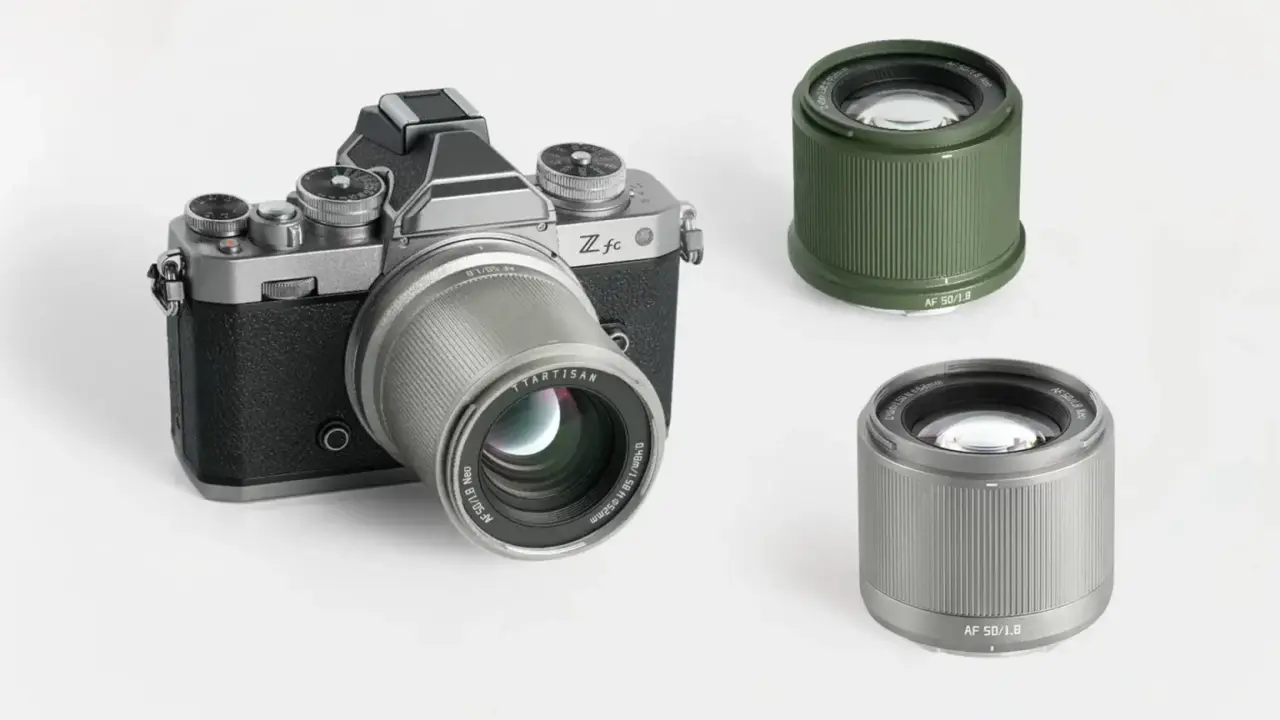 TTArtisan ra mắt AF 50mm f/1.8 Neo bản màu Titanium và Green cho Nikon Z: Giá chỉ 89 USD 4 Thiết kế siêu tối giản dòng "Neo": Bỏ vòng xoay, nhẹ chỉ ~160g