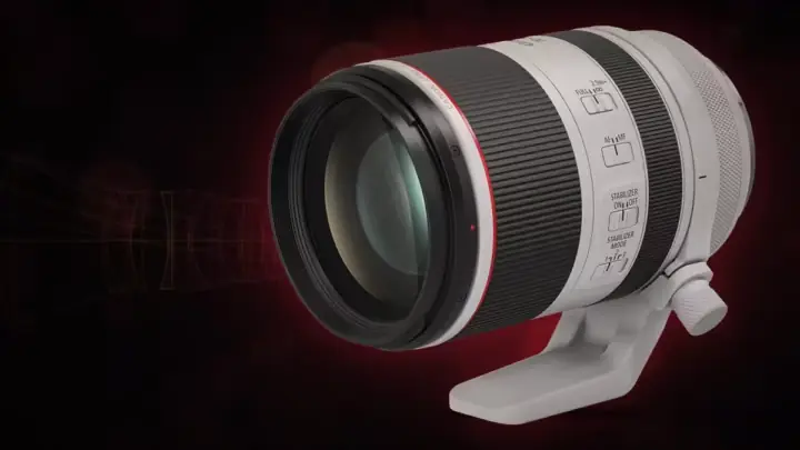 Bằng sáng chế Canon RF 70-200mm f/2L IS lộ diện: Ống zoom trong mơ khẩu lớn f/2 toàn dải