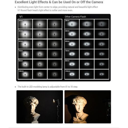 Đèn Flash Godox V1 8 Đèn Flash Godox V1 - Ảnh 8