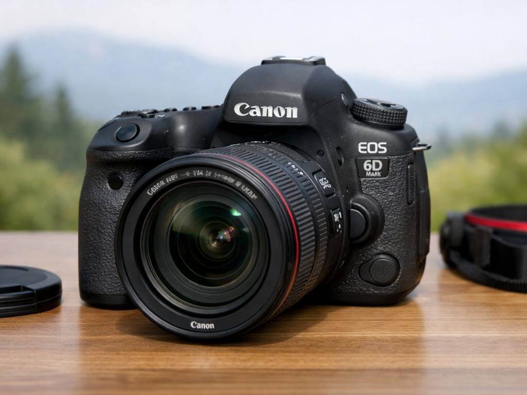 Dòng máy ảnh Full-frame phổ thông (Ví dụ: Canon 6D)