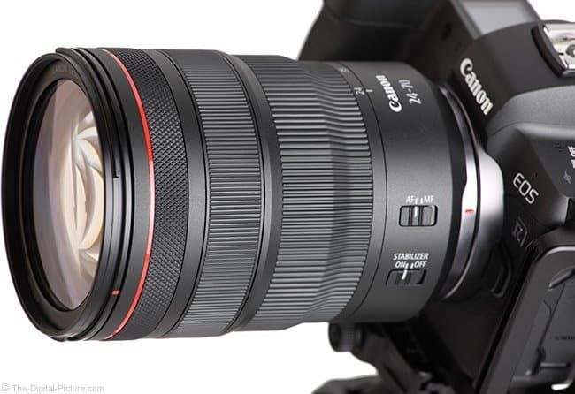 Ống kính Canon RF 24-70mm f/2.8L IS USM 11 Hệ thống lấy nét Nano USM chuyên nghiệp