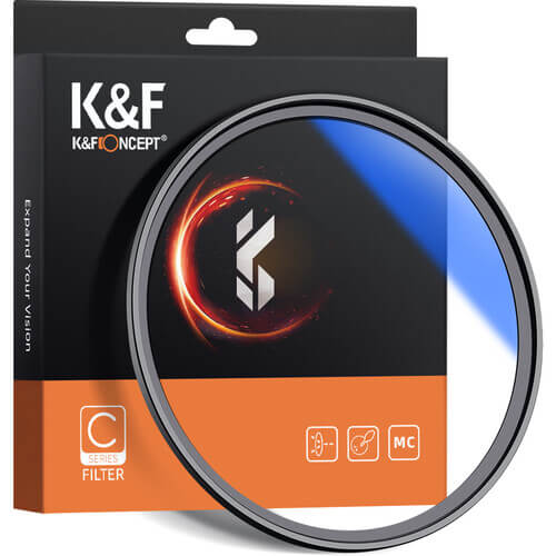 K&F Concept MC-UV Blue Multi-Coated Filter 49mm