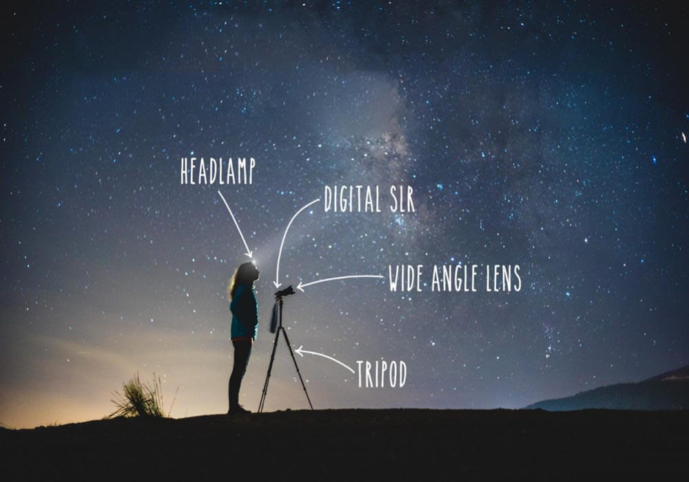 Cách chụp Milky Way ấn tượng và sắc nét cho người mới bắt đầu 3 Nghệ thuật chọn góc chụp Dải Ngân Hà