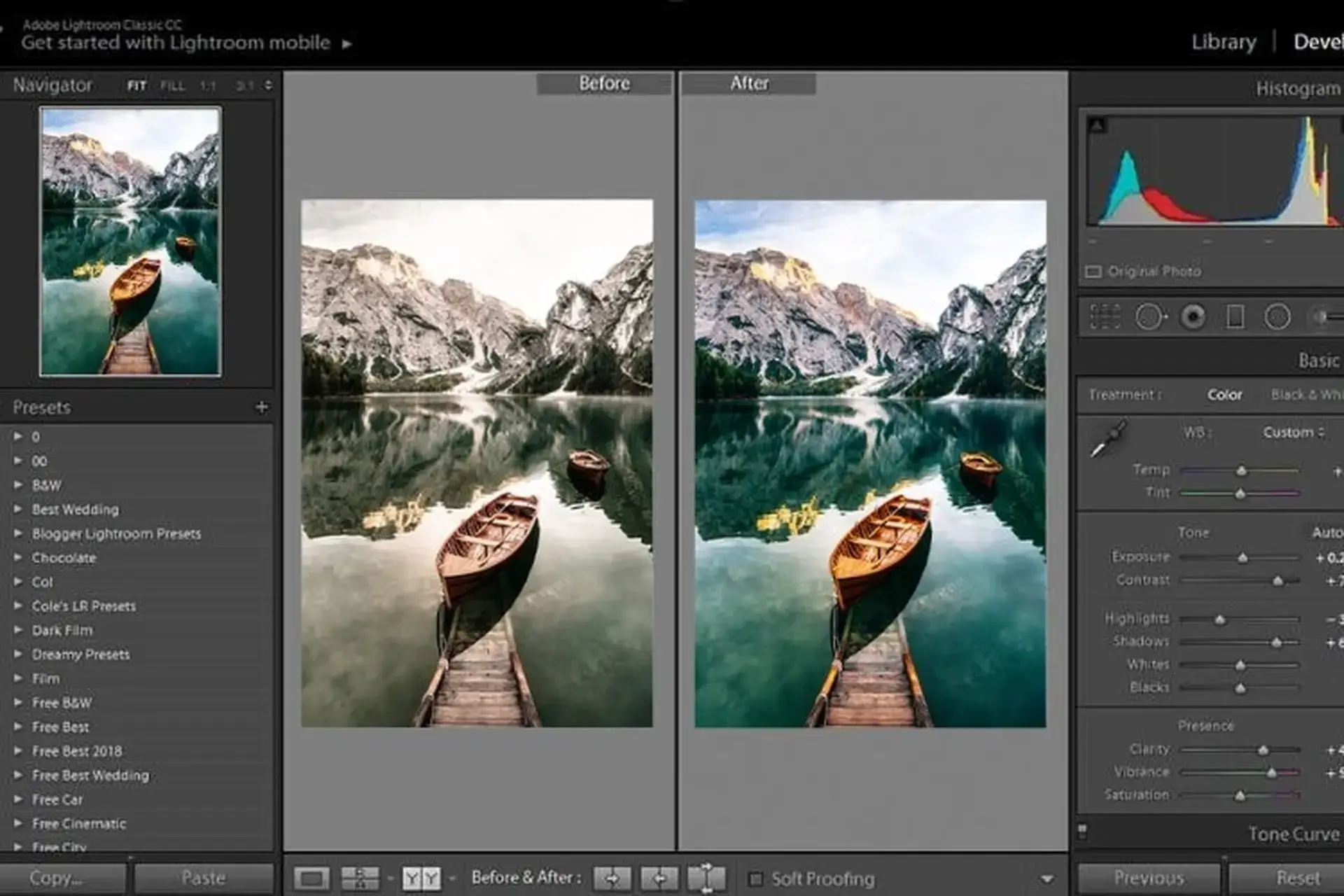 Những tính năng nổi bật của Lightroom