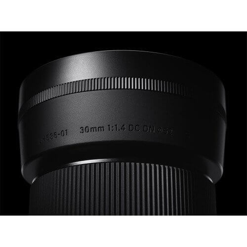 Ống kính Sigma 30mm F/1.4 DC DN Contemporary Cho Sony E 5 Ống kính Sigma 30mm F/1.4 DC DN Contemporary Cho Sony E - Ảnh 5