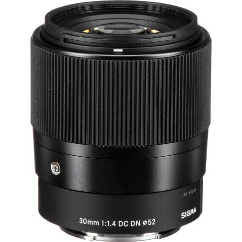 Ống kính Sigma 30mm F/1.4 DC DN Contemporary Cho Sony E 13 Thiết kế linh hoạt và tinh gọn