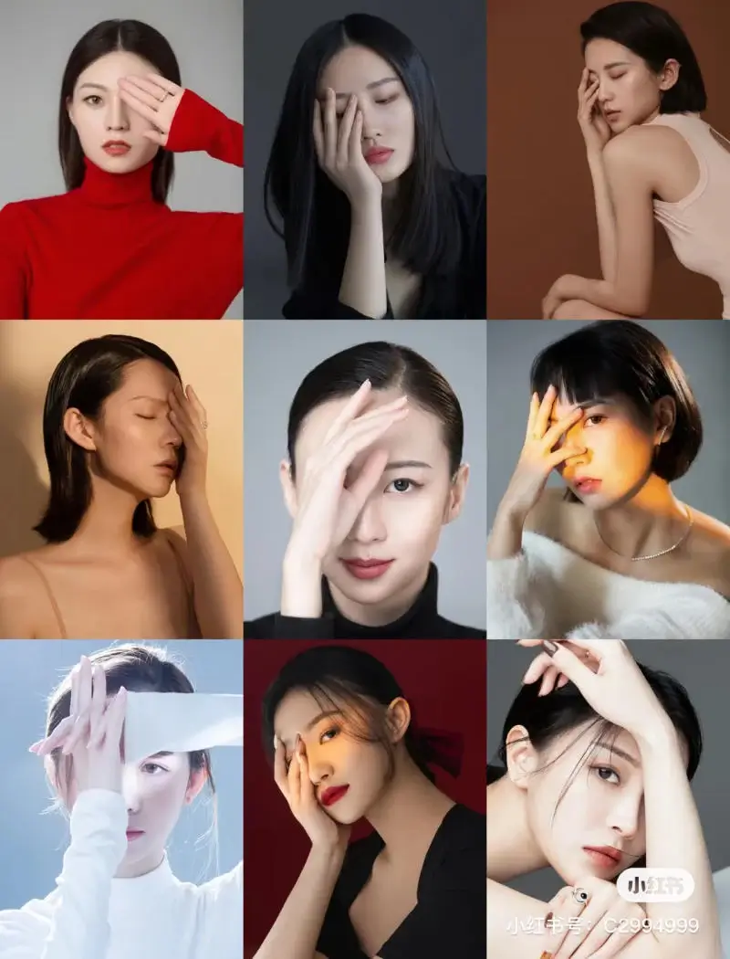 Selfie kiểu che mặt