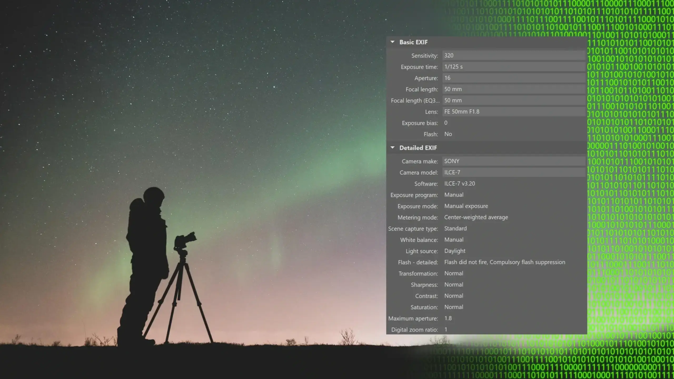 EXIF là cách xác thực ảnh chụp thực tế thay vì dùng AI 2 Siêu dữ liệu EXIF - Chìa khóa vàng để xác thực hình ảnh