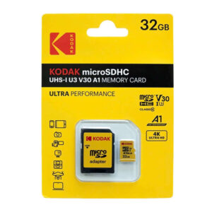 Thẻ nhớ MicroSDHC Kodak UHS-I U3 V30 9 Thẻ nhớ MicroSDHC Kodak UHS-I U3 V30 A1 32GB