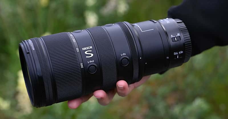 Nikon NIKKOR Z 70-200mm f/2.8 VR S II 7 Tính cơ động khi di chuyển