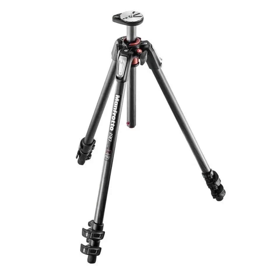 Top 7 Tripod máy ảnh giá rẻ gọn nhẹ cho mọi nhiếp ảnh gia 4 Trải nghiệm Manfrotto 190 sợi Carbon 4 đoạn