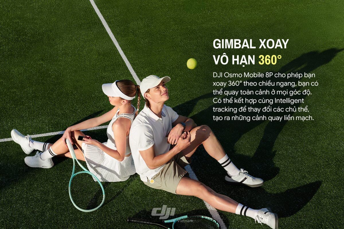 Gimbal DJI Osmo Mobile 8P Combo 39 Trải nghiệm quay panorama 360° vô tận