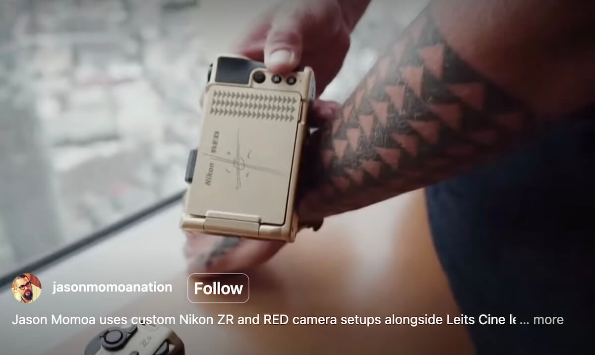 Trào lưu máy quay Nikon ZR "thửa riêng" cho các nhà làm phim Hollywood